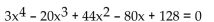 Use the rational zero theorem, Descartes's rule of signs, and the theorem on bounds as aids in finding all real and imaginary roots to the equation. -
