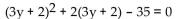 Find all real and imaginary solutions to the equation. - 