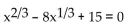 Find all real and imaginary solutions to the equation. - 