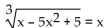 Solve the equation. Find imaginary solutions if possible. -