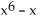 Discuss the symmetry of the graph of the polynomial function. -f(x) =