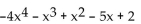 Use the leading coefficient test to determine whether . -y = -