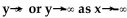 Use the leading coefficient test to determine whether . -y =