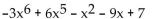 Use the leading coefficient test to determine whether . -y =