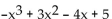 Determine whether   . -y =  