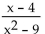 State the domain of the rational function. -f(x) =  