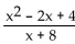 For the given function, find all asymptotes of the type indicated (if there are any). -f(x) = , oblique