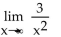 Use a graph or a table to find the limit. - 