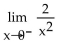 Use a graph or a table to find the limit. - 