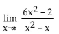 Use a graph or a table to find the limit. - 