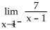 Use a graph or a table to find the limit. - 