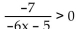 Solve the rational inequality. State the solution set using interval notation. -