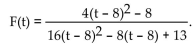 Solve the problem. -A plane suddenly experiences turbulence while in flight. At this point the change in its altitude, in feet, is represented by the following function of time: Assuming that the turbulence first hits at time t = 0, what is the maximum relative drop the plane will Experience due to turbulence? (Round the result to the nearest hundredth.)