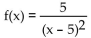 Explain the behavior of the graph of f(x) as it approaches its vertical asymptote. -