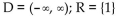 <strong>Find the domain and range. {(x, y) y = 7}</strong> A) B) C) D)