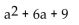 <strong>Evaluate. Find f(a + 3) when f(x) = + 5.</strong> A) a2 + 9 B) C) D)