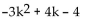 <strong>Evaluate. Find f(k - 1) when f(x) = + 5x - 3.</strong> A) B) C) D)