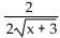 <strong>Find the difference quotient, , for the function and simplify it. a(x) = </strong> A) B) C) D)