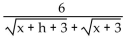 <strong>Find the difference quotient, , for the function and simplify it. a(x) = </strong> A) B) C) D)