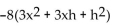 <strong>Find the difference quotient, , for the function and simplify it. p(x) = 2 - </strong> A) B) C) D)