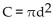 <strong>Solve the problem. Suppose that a circular coin has a circumference of C, a radius of r, and a diameter of d. Write C as a function of d.</strong> A) B) C) D)