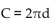 <strong>Solve the problem. Suppose that a circular coin has a circumference of C, a radius of r, and a diameter of d. Write C as a function of d.</strong> A) B) C) D)
