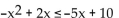 Solve the inequality by reading the given graph. State the solution set using interval notation. - A related function is graphed below. x-intercepts: (2, 0), (5, 0)