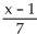Find the requested function value. -Find (29) when f(x) = , g(x) = and h(x) = x - 7 .