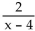 Find the requested composition of functions. -Given f(x) = and g(x) = , find (x).