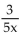 Find the requested composition of functions. -Given f(x) = and g(x) = , find (x).