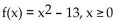 Find the inverse of the function. - 