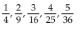<strong>Find all the terms of the finite sequence. </strong> A) B) C) D)