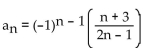 <strong>Find the first five terms of the infinite sequence whose nth term is given. </strong> A) B) C) D)