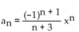 <strong>Find the first five terms of the infinite sequence whose nth term is given. </strong> A) B) C) D)