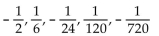 <strong>Find the first five terms of the infinite sequence whose nth term is given. </strong> A) B) C) D)