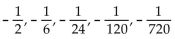 <strong>Find the first five terms of the infinite sequence whose nth term is given. </strong> A) B) C) D)
