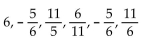 <strong>Find the first six terms of the sequence. </strong> A) B) C) D)
