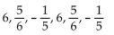 <strong>Find the first six terms of the sequence. </strong> A) B) C) D)