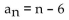 <strong>Find the first five terms of the arithmetic sequence. </strong> A) -6, -5, -4, -3, -2 B) -24, -18, -12, -6, 0 C) -5, -4, -3, -2, -1 D) 1, 2, 3, 4, 5