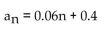 <strong>Write a formula for the nth term of the arithmetic sequence. Do not use a recursion formula. 0.23, 0.26, 0.29, 0.32, 0.35, . . .</strong> A) B) C) D)