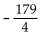 <strong>Find the indicated part of the arithmetic sequence. Find term 49 of the sequence that has a first term of -8 and a common difference of </strong> A) 28 B) C) - 44 D)