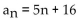 <strong>Find the indicated part of the arithmetic sequence. Find a formula for given that </strong> A) B) C) D)