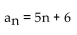 <strong>Find the indicated part of the arithmetic sequence. Find a formula for given that </strong> A) B) C) D)
