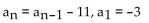 <strong>Write a recursion formula for the sequence. -3, 7, 17, 27, . . .</strong> A) B) C) D)