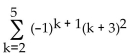 <strong>Find the sum of the series. </strong> A) 30,558 B) 174 C) -174 D) 26