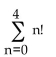 <strong>Find the sum of the series. </strong> A) 10 B) 34 C) 24 D) 33