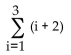 <strong>Write the series in summation notation. Use the index i and let i begin at 1 in each summation. -1 + 0 + 1 + 2 + 3</strong> A) B) C) D)