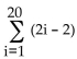 <strong>Write the series in summation notation. Use the index i and let i begin at 1 in each summation. 0 + 2 + 6 + 12 + 20</strong> A) B) C) D)