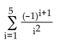<strong>Write the series in summation notation. Use the index i and let i begin at 1 in each summation. </strong> A) B) C) D)