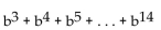<strong>Write the series in summation notation. Use the index i and let i begin at 1 in each summation. </strong> A) B) C) D)